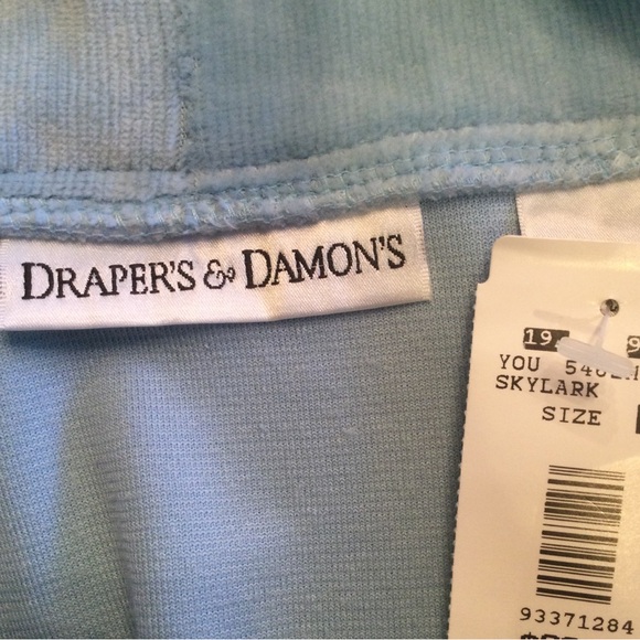 Draper’s & Damon’s Velour Long Wrap Robe Size Large - Picture 7 of 11